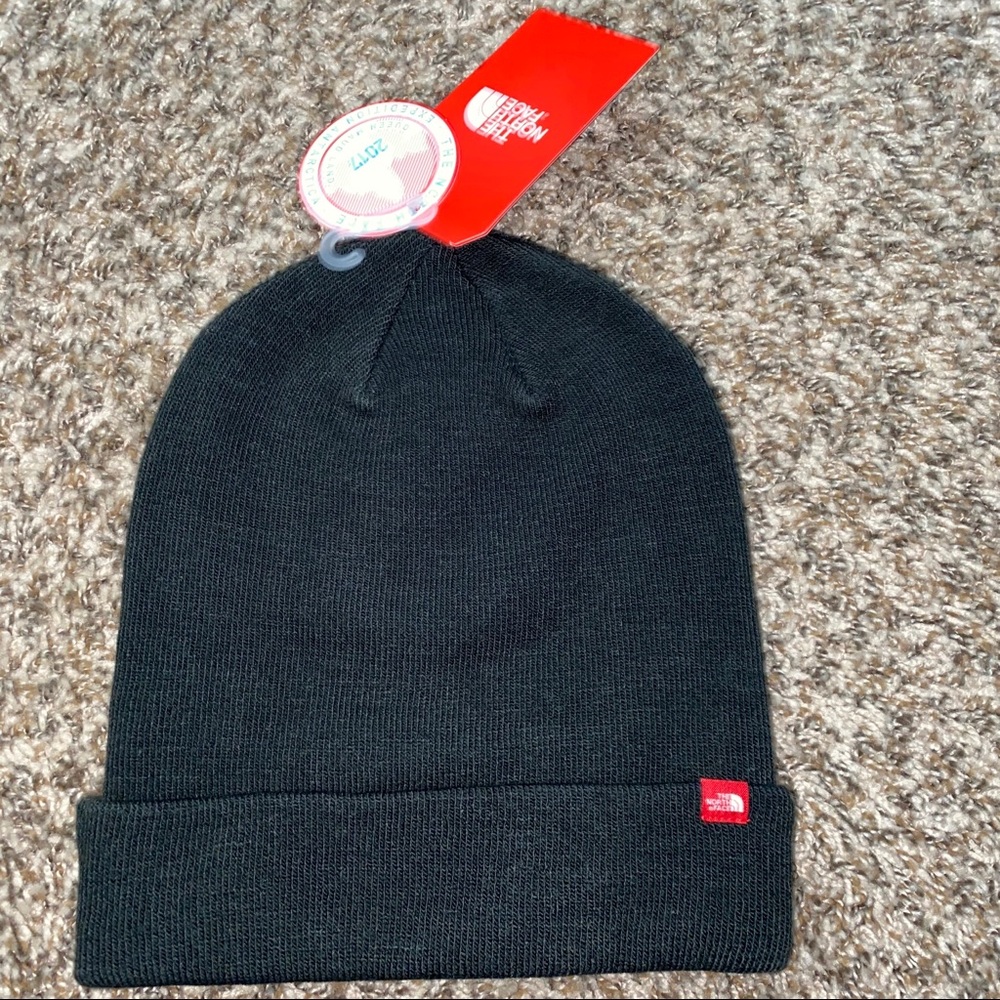 NWT The North Face Black Expedition Worker Beanie - Picture 4 of 6